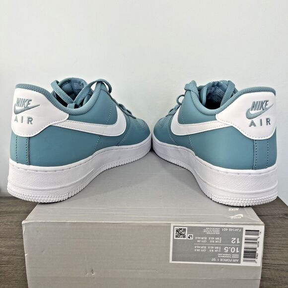 Nike Air Force 1 Low FJ4146-401 Denim Turquoise Brand New Men's Size 10.5 - Picture 6 of 11